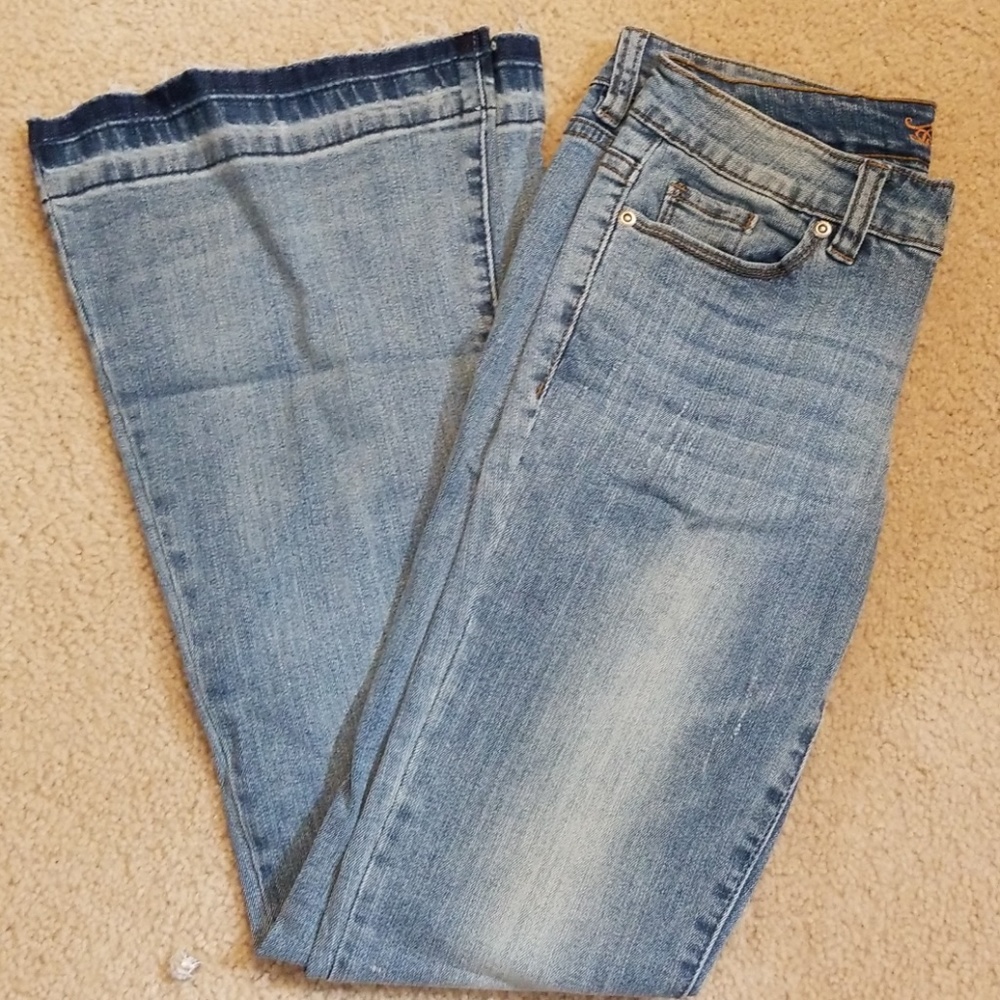 Light Wash Flare Jeans